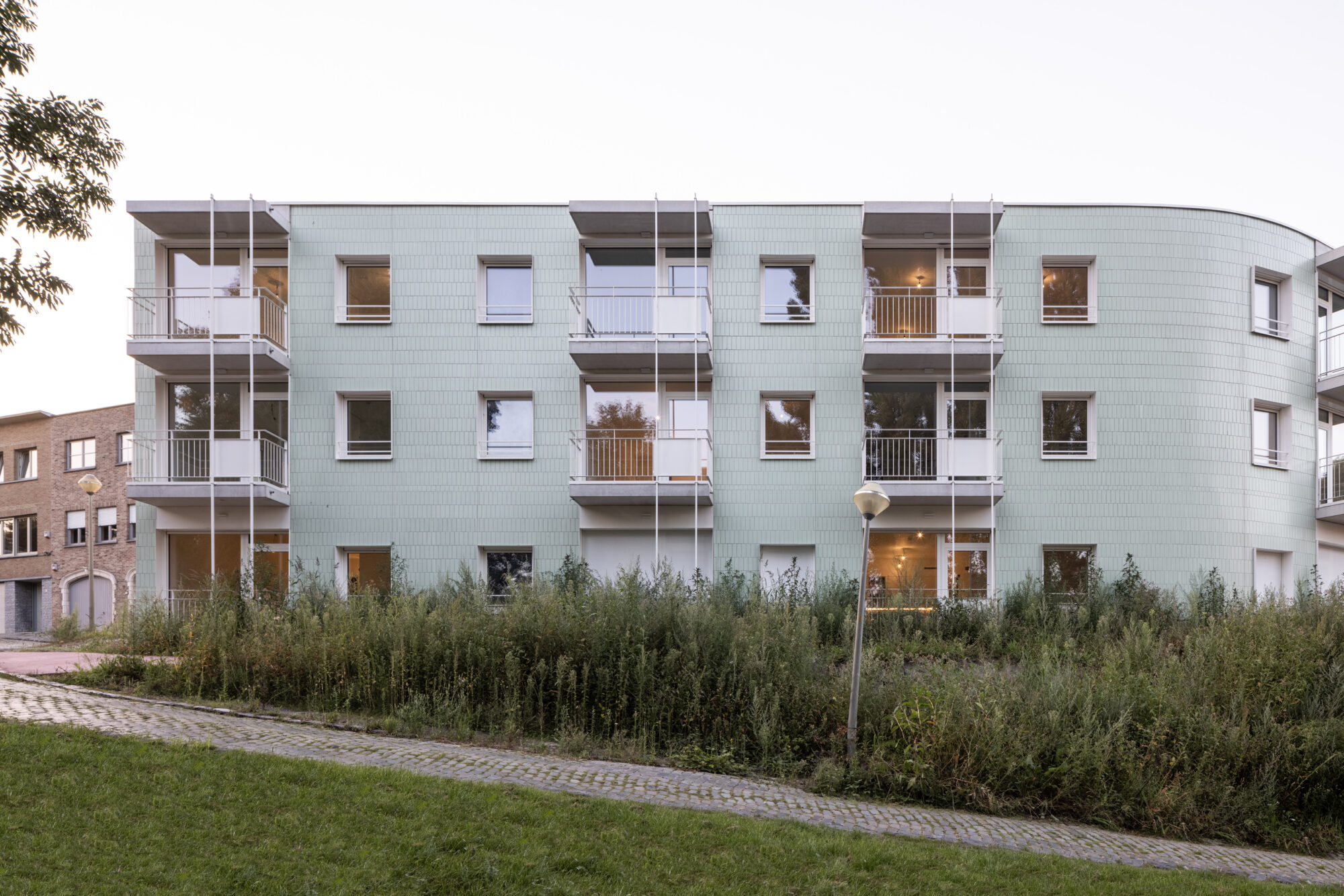 Exterieurbeeld: project Ransbeek LAVA Architecten